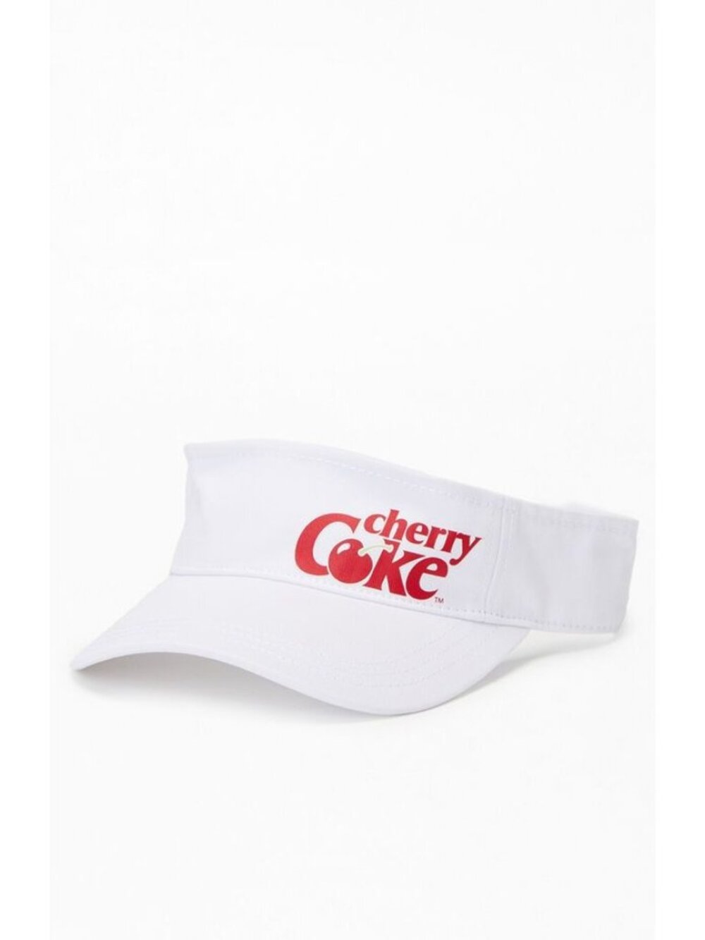 COCA COLA CHERRY COKE White Unisex Visor Hat NEW New with tags